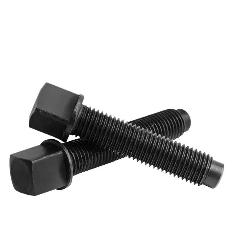 M8-M16 10.9 Grade Square Head Screws 45# Carbon Steel / Machine Tool Clamping Bolts for Lathe Tool Post & Tool Holder