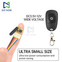 DC 3.7-24V 433mHz remote control switch relay EV1527 transmitter module wireless module can be used for smoke sensors, alarms