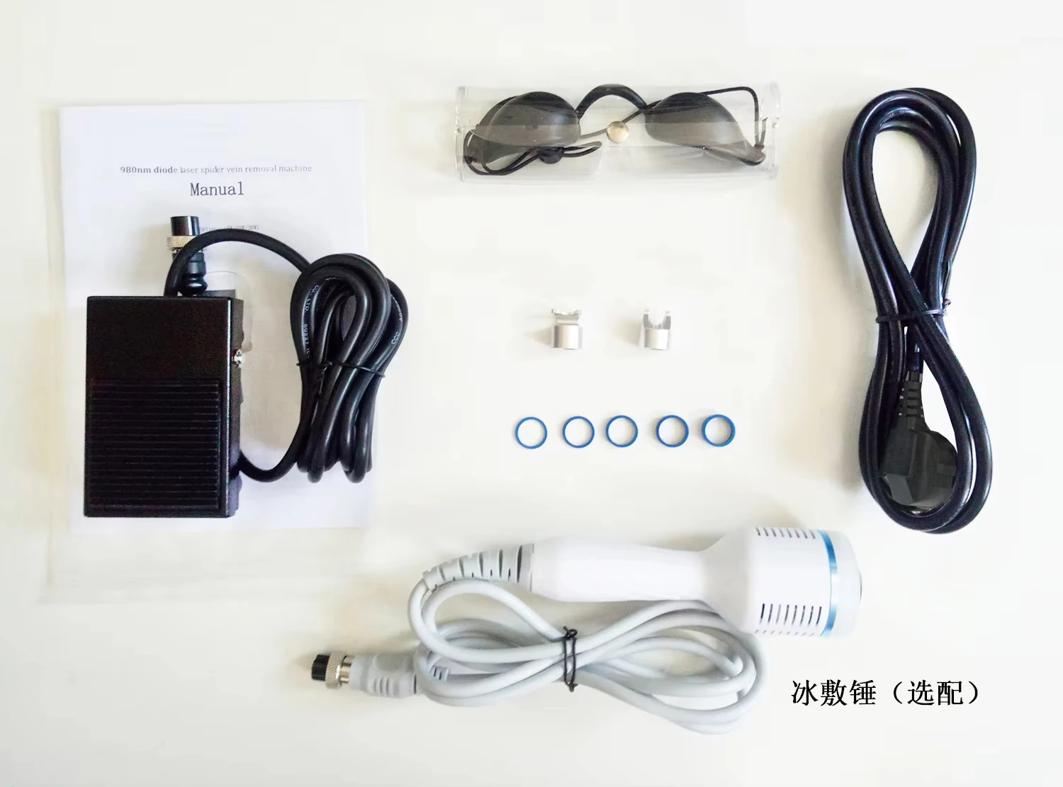 آلة ليزر احترافية 980 نانومتر لإزالة الدهون وتخسيس الجسم ومعدات علاج الأوعية الدموية غير الغازية #3