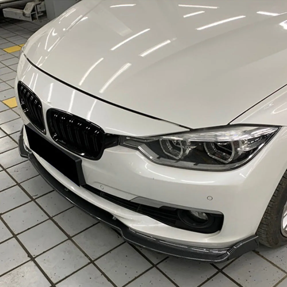 

For BMW 3 Series F30 F31 2013-2019 ABS Canard Lip Protector Cover Car Front Bumper Lip Spoiler Splitter Diffuser Body Kit Tuning