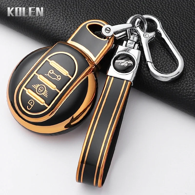 Mode TPU Auto Smart Key Fall Abdeckung Für BMW MINI COOPER S EIN JCW F54 F55 F56 F57 F60 CLUBMAN COUNTRYMAN Schlüssel Geschützt Shell