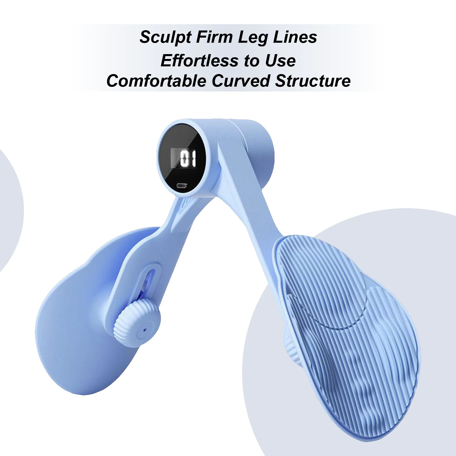 

Тренажер для тазового дна, усилители для бедер, ног, живота, ягодиц, тренажер для мышц тазового дна со счетчиком для мужчин и женщин