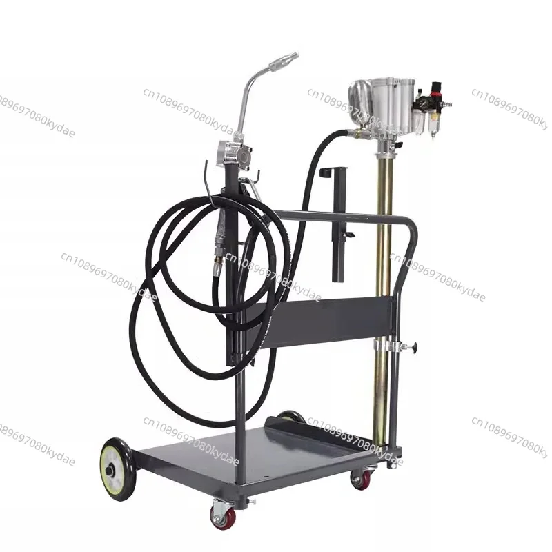 208L/55L High Pressure Air Operated Pneumatic oil transfer pump oil drum trolley barrel pump for oil pumping