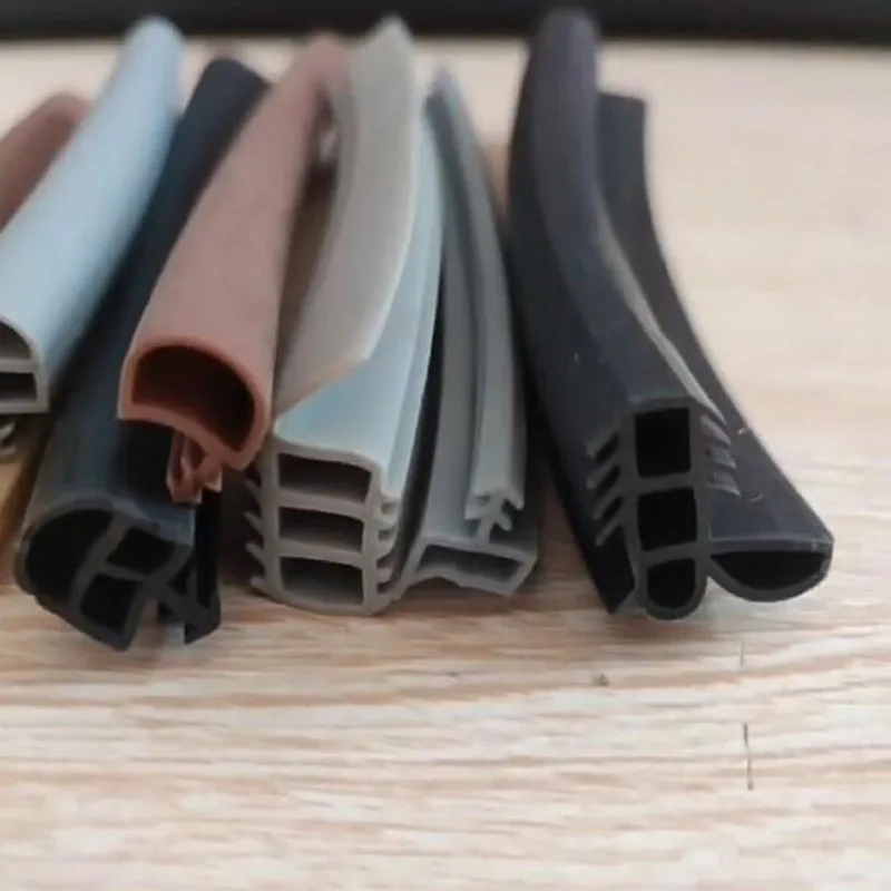 5M Soundproof Anti-collision Strip For Room DoorAdhesive Seal Strip Buffered Frame Thickened Door Seam Self-Adhesive