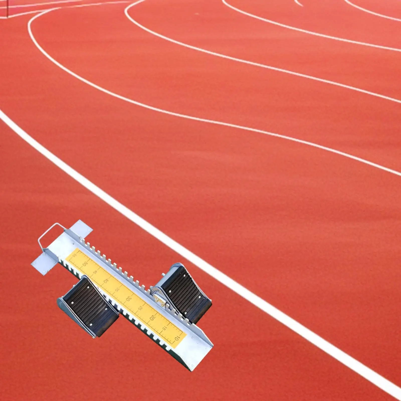 

Multifunctional Starting Block Supplies Sprinter Track Pedals