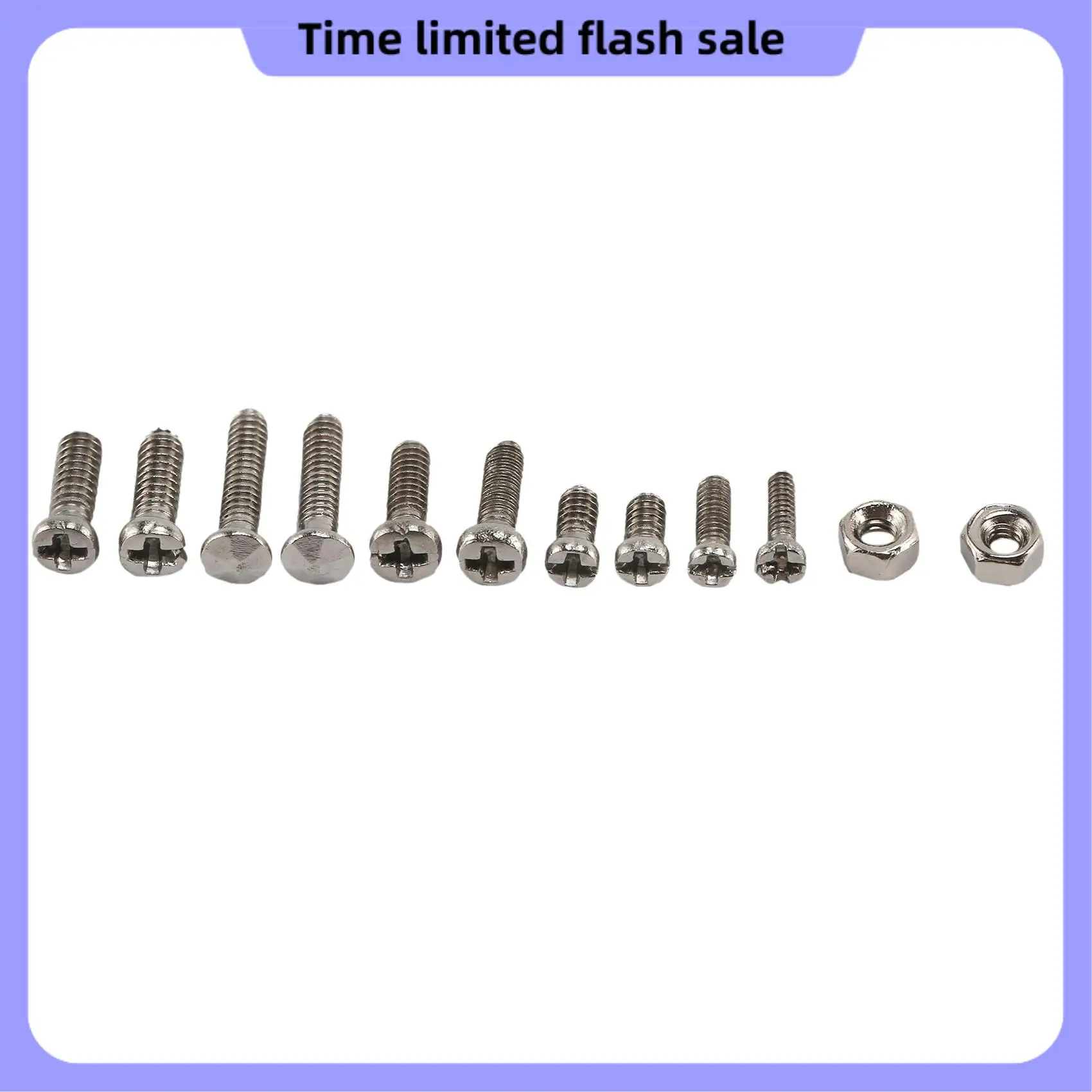 

A40T 3000Pcs Stainless Steel Screws Set Machine Screws Assortment For PC Glasses Mobile Phone