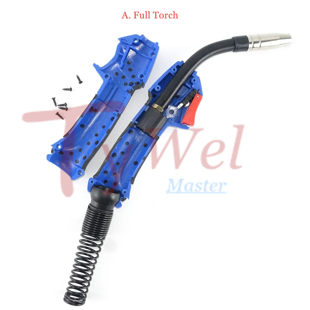 15AK 180A MIG Welding Torch EU Style MB15AK Torch Welding Gun for Wire Welder