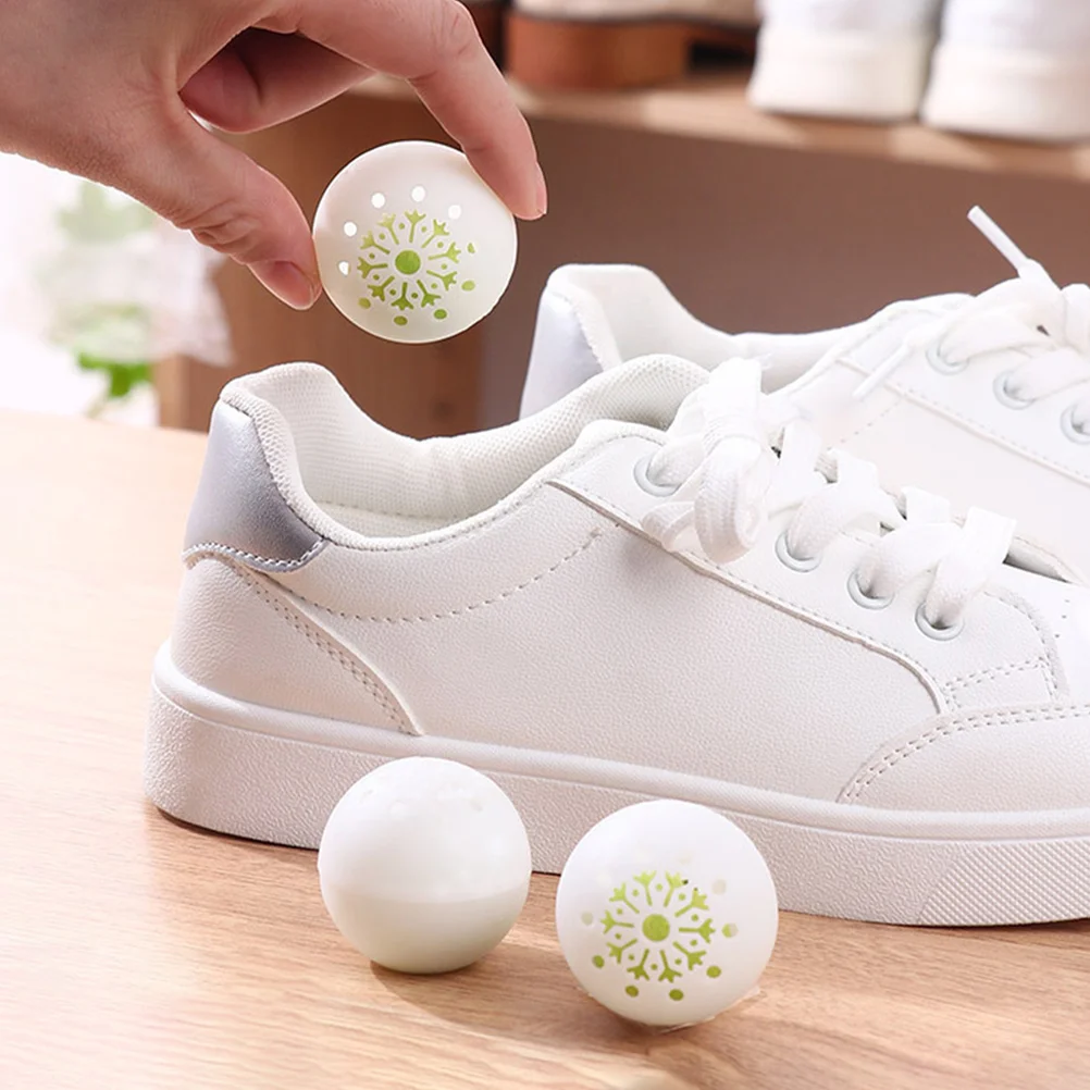 12 Stuks Schoen Deodorant Bal Locker Deodorizer Plastic Sneaker Geur Remover Gym Kast Ballen Luchtverfrisser Linnen Lade