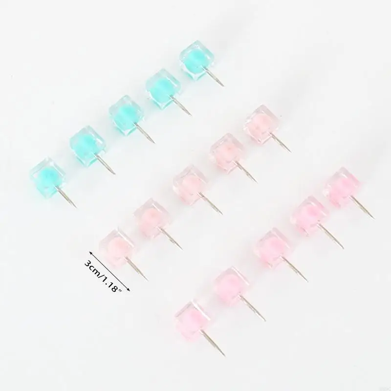 W89C Practical Push Pin Dengan Untuk Kasus Dekoratif Untuk Menggantung Foto Wall Map Poster 50