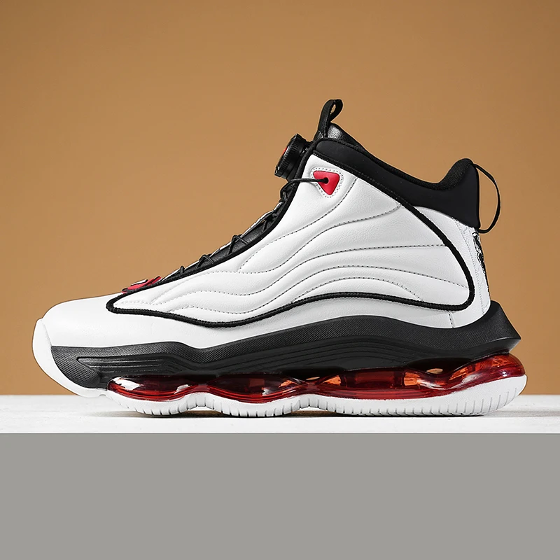 

Men's Basketball Shoes Breathable Cushioning Non-Slip Wearable Runing Shoes Gym Training Athletic Basketball Sneakers for Women