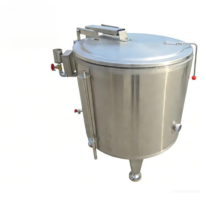 Commercial Stainless Steel Tilting Kettle 60-500L Electric/Gas Powered Bean Soup Stew Cooking Machine Industrial