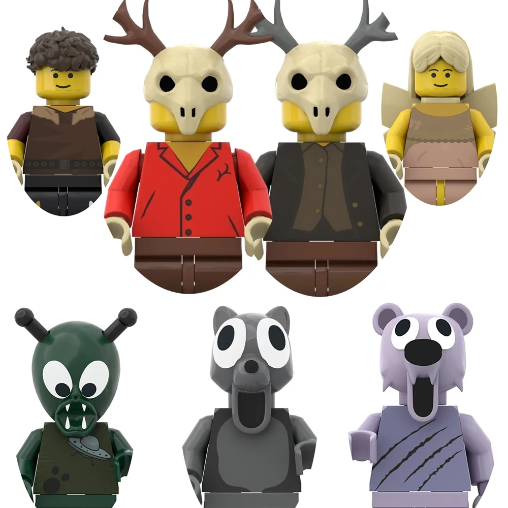 2025 Nieuwe 99 Nachten in het Bos spel met Bouwstenen Speelgoed Randapparatuur Bureau Decoratie Collectie Figuren Speelgoed Kerstcadeau