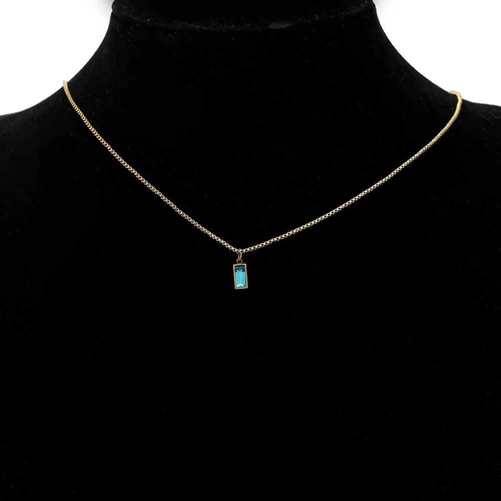 5 Stück rechteckige Brillenanhänger aus Edelstahl, kleine exquisite Anhänger für DIY-Schmuckherstellung, zur Herstellung von Halsketten, Armbändern und Ohrringen. – Detail 4