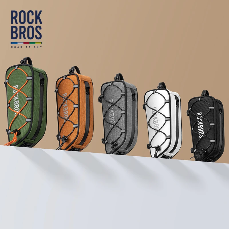 ROCKBROS ROAD TO SKY Bicycle Top Tube Bag Lightweight Portable 0.7L Capacity Mini Bag Waterproof Frame Bag Road Bike Accessories