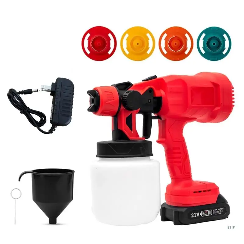 Paint Sprayer Powerful Spray Paint Guns HVLP Electric Spray Guns with 1000ml Container 3 Spray Patterns for Furniture