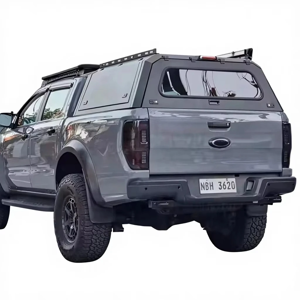 

High Quality Ranger Canopy Aluminum Alloy Truck Cap 4x4 Offroad Camper Shell Truck Topper