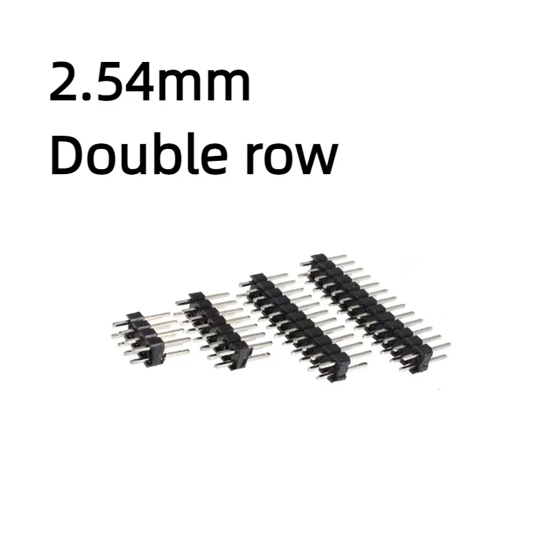 10PCS, 2.54mm Pitch Single/Dual-row Pin Header PCB Socket Board Male Pin Header Connector For Arduino