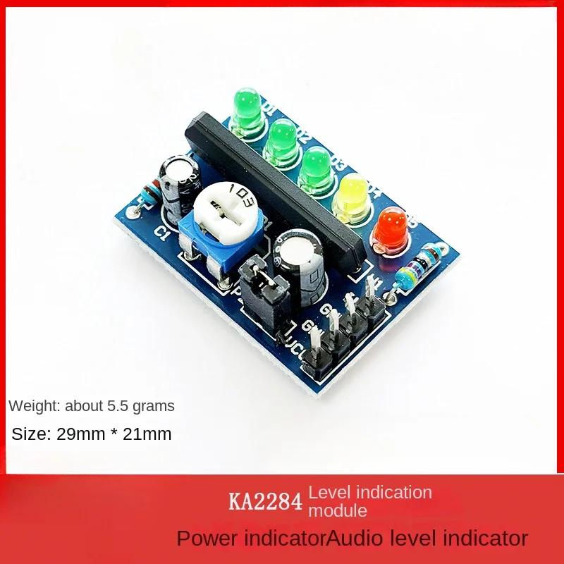 KA2284 level indicator module, power indicator, audio level indicator, electronic