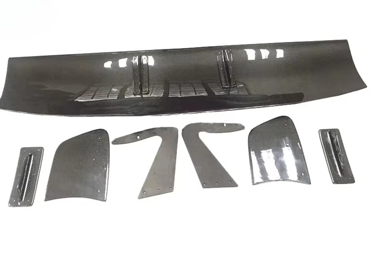 High Carbon Fiber Single Deck Replacement Spoiler for GT 86 2012-2016 Universal Fitment Rear Wing