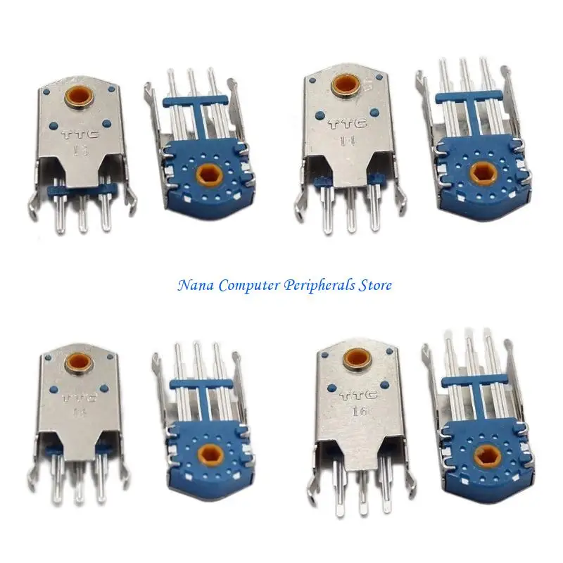 F68C Dustproof Yellow Mouse Encoders Decoders Highly Accurate TTC 13 14 15 16mm