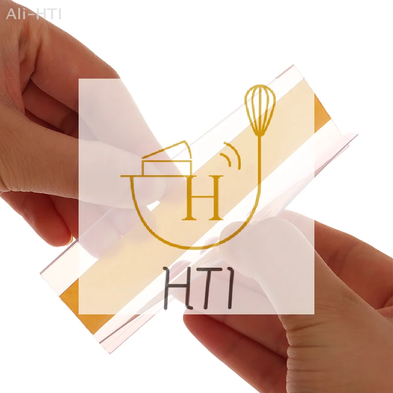 50Pcs Shelf Price Label Holder Clear PVC Self Adhesive Price Tag Holder Supermarket Price Signs Price Tag Display