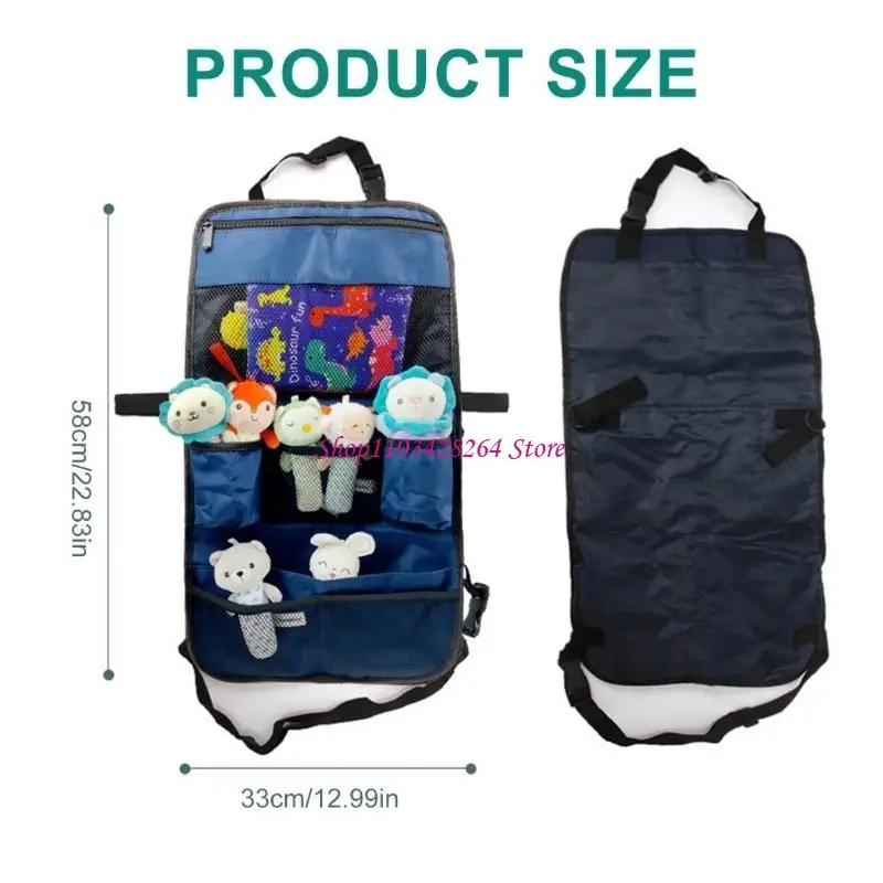Multi Compartment Bag Universal Pushchair Storage Bag for Toy Diaper
