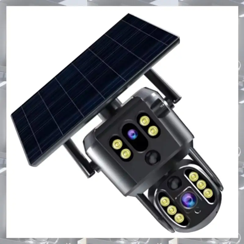 

Hot Selling-Solar Camera Surveillance Device Dual-Lens 4G Outdoor Monitoring Equipment Version Compact Camera,Solar Camera Surve