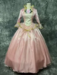 Halloween Wedding Ball Pink Cake Lace Dress Cosplay Customized