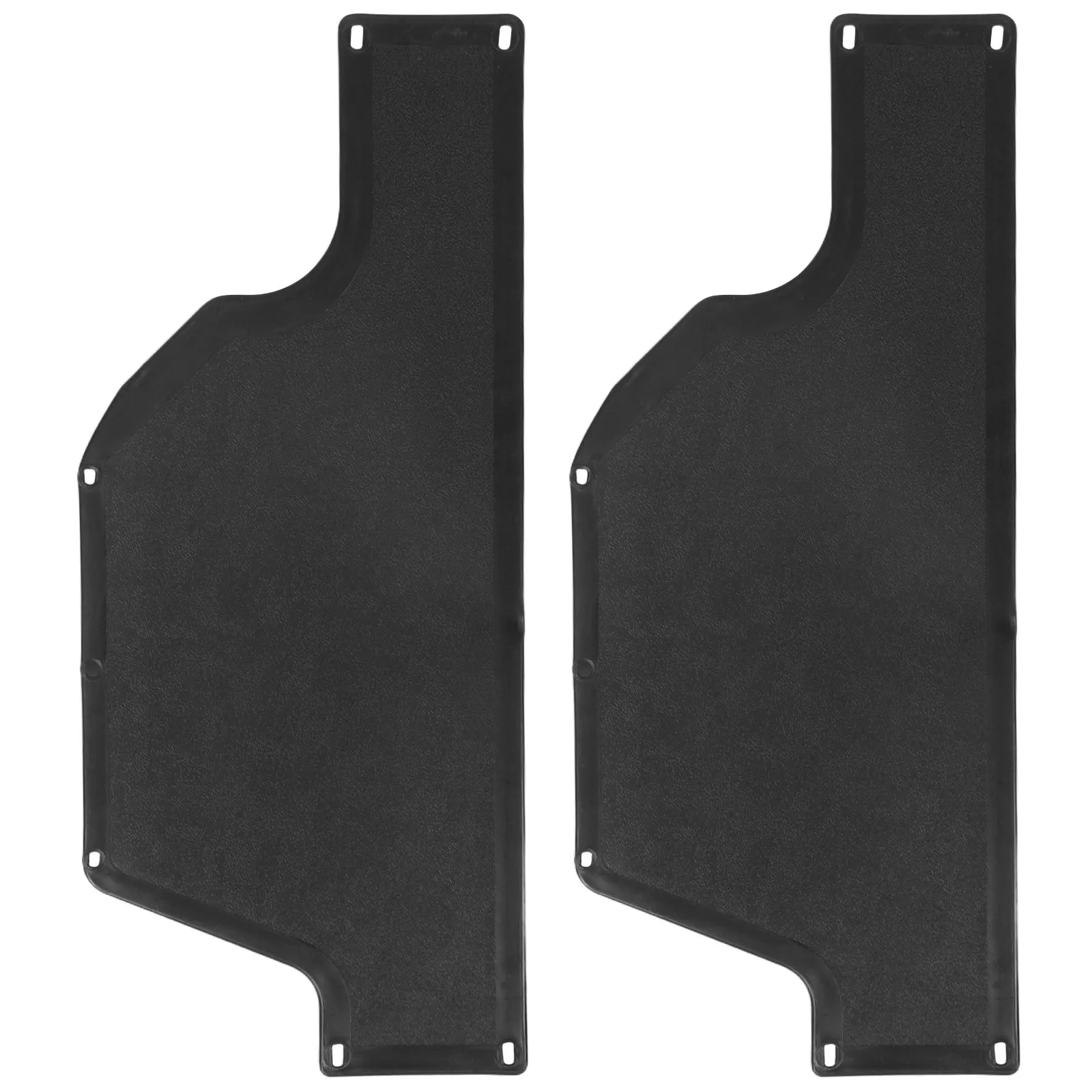 2Pcs Wheelchair Side Panel Black Plastic Mudguard Splash Guard Wind Proof Board Electric Wheelchair Protector Skirt Guard