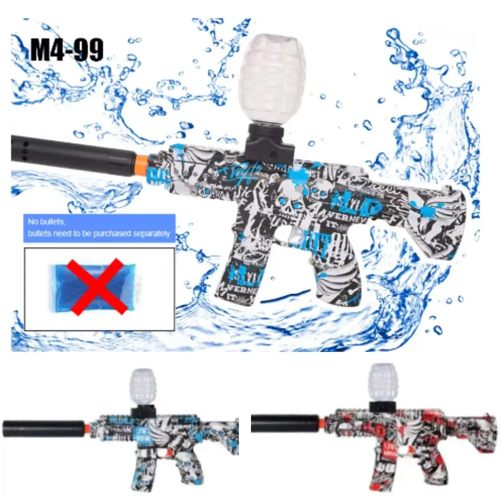 M416 Electric Blaster Gun Toys, Rechargeable Automatic Outdoor Toys for Team Family Activities, Perfect Gift(Bullets Excluded)