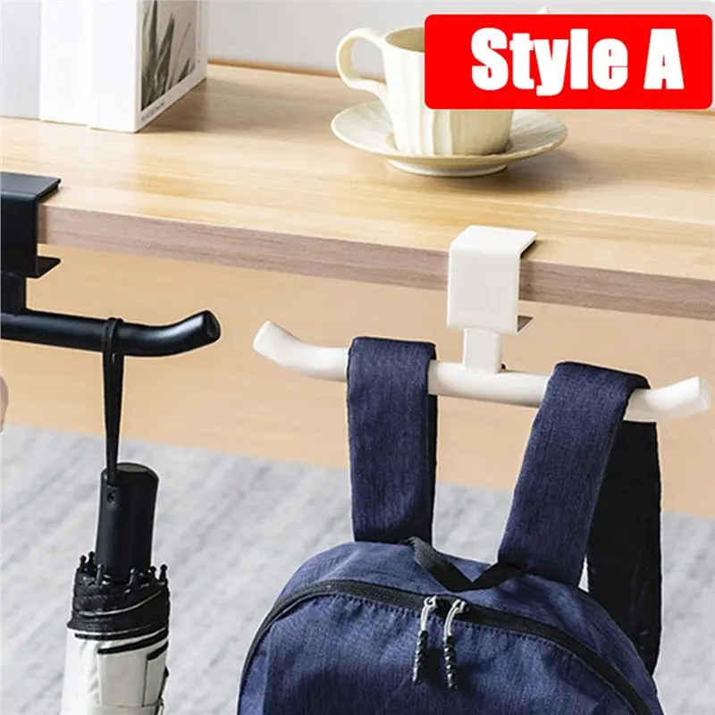 【TODAY-ONLY!】No Drilling Required Gaming Headset Desktop Holder, Adjustable Tableside Hook, Backpack Storage Hook, Stand