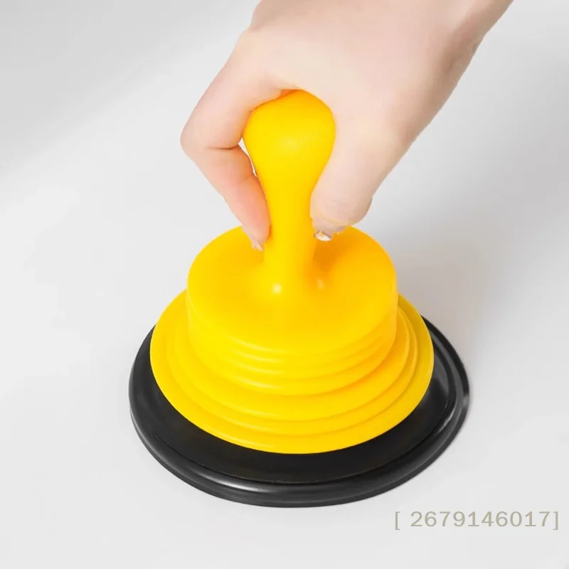 【YY26】Pipeline Dredge Suction Cup Drain Cleaners Toilet Plungers Press Cleaning Sink Drain Pipe Tool Strong Dredger Tools