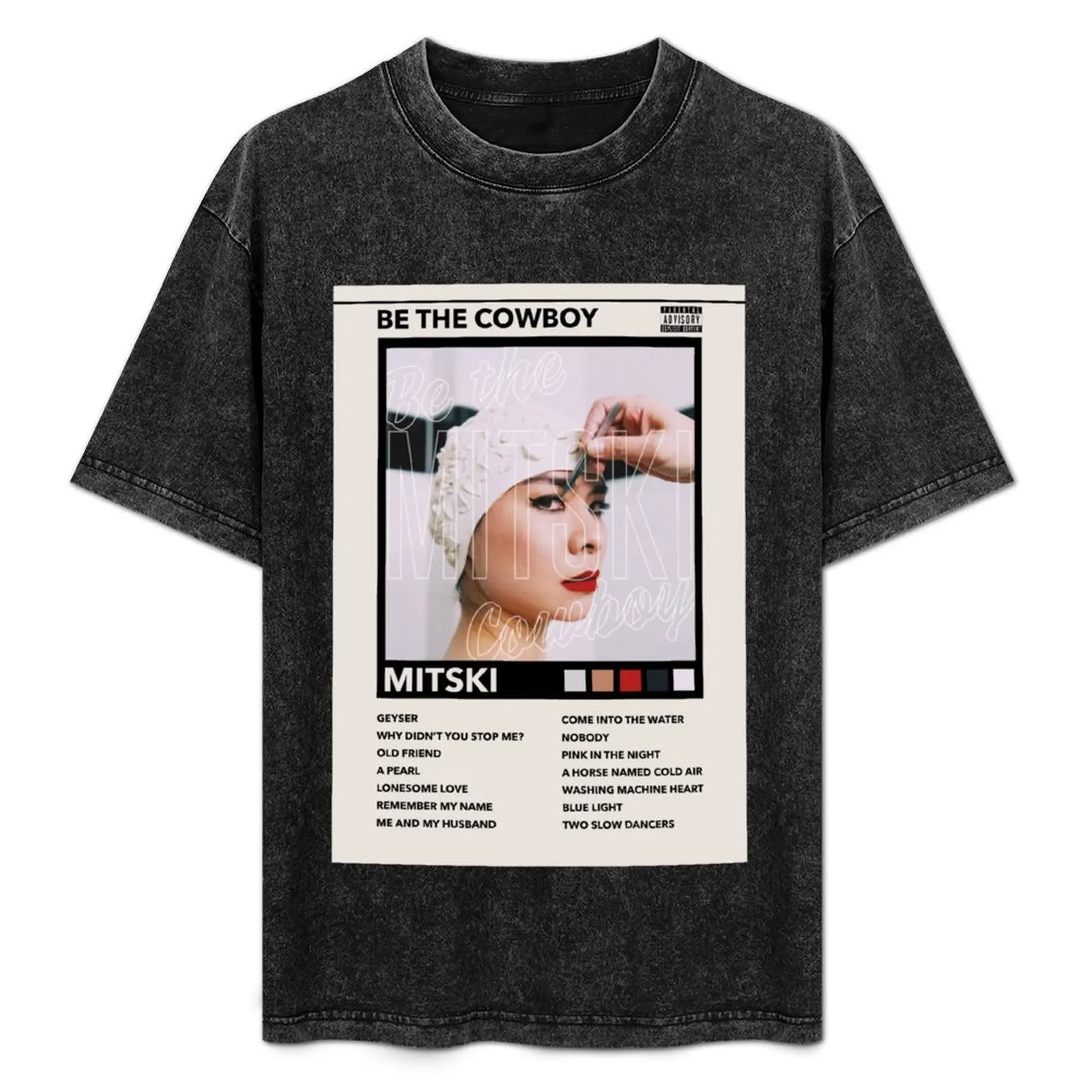 

Be the cowboy by Mitski T-Shirt cotton t shirt man anime tshirt T-Shirt