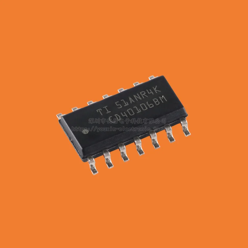 10pcs/Original genuine CD40106BM96 SOIC-14 CMOS six channel Schmitt trigger logic chip