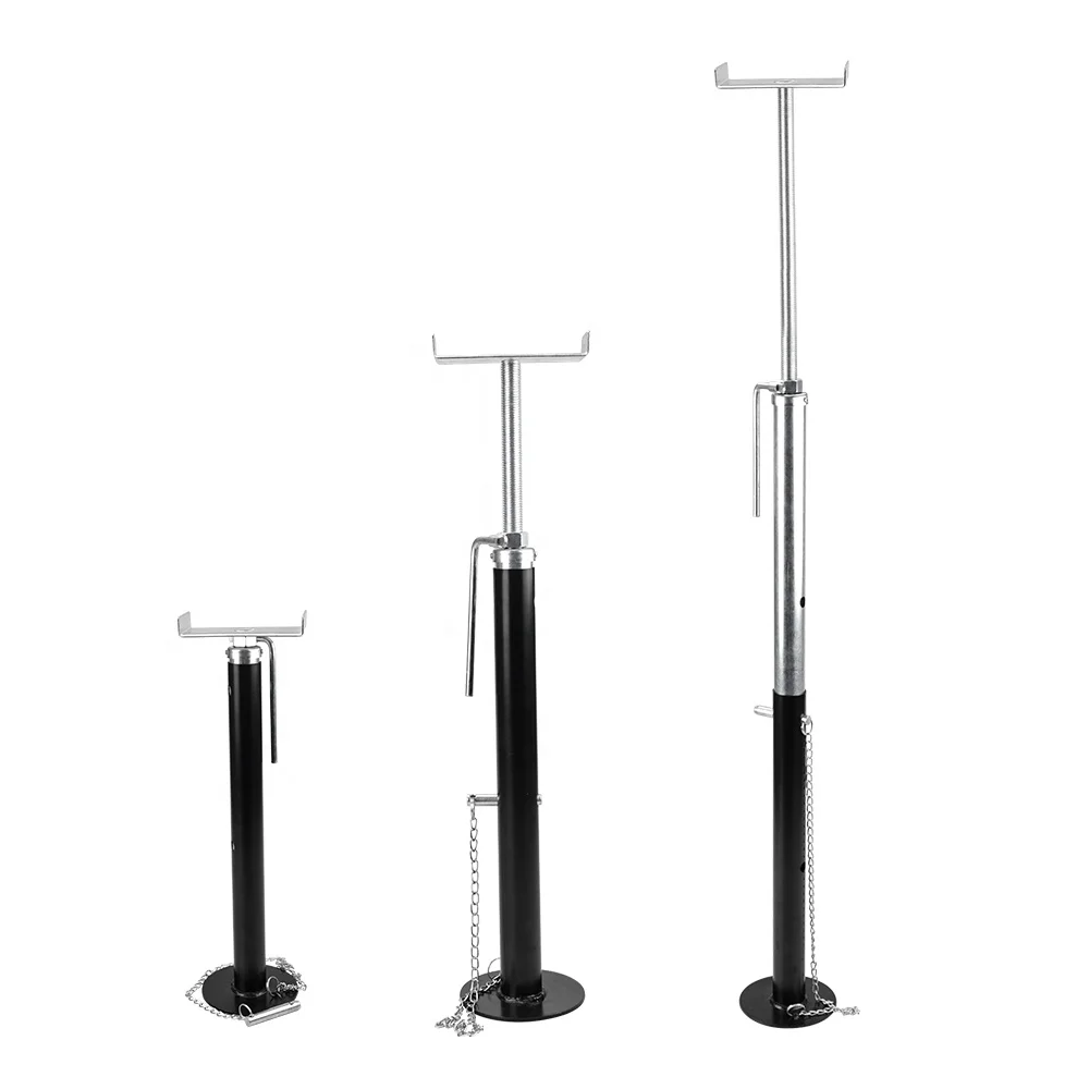 RV Slide Out Stabilizer Jacks Adjustable Size 19''-47'' Travel Trailer Stabilizer Jacks Camper Jack Stands