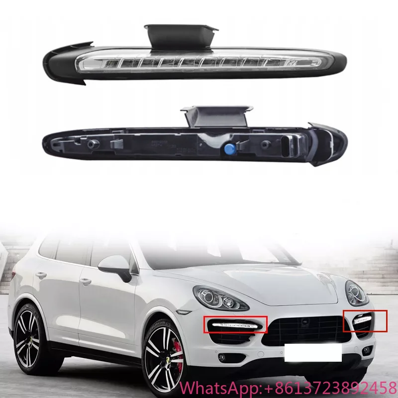 

LED Fog Lamp for Porsche Cayenne 958 Turbo Style 2011-2018 95863118110 95863118210