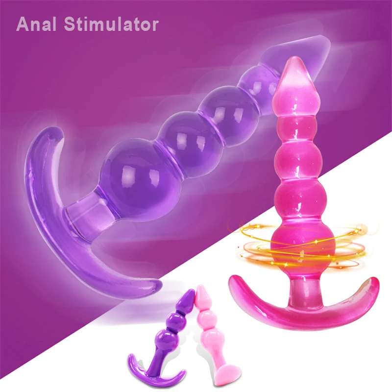 Bdsm productos de masturbación para juegos de adultos, Gel de sílice, cuentas de tracción Anal, estimulador, masajeador, tapones para los glúteos, juguetes eróticos en pareja, Sex Shop