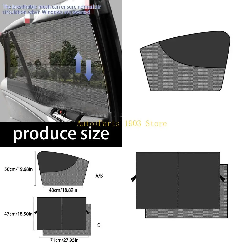 

E21C Car Window Sunshade Ray Blocking Heat Reduction for Automotives