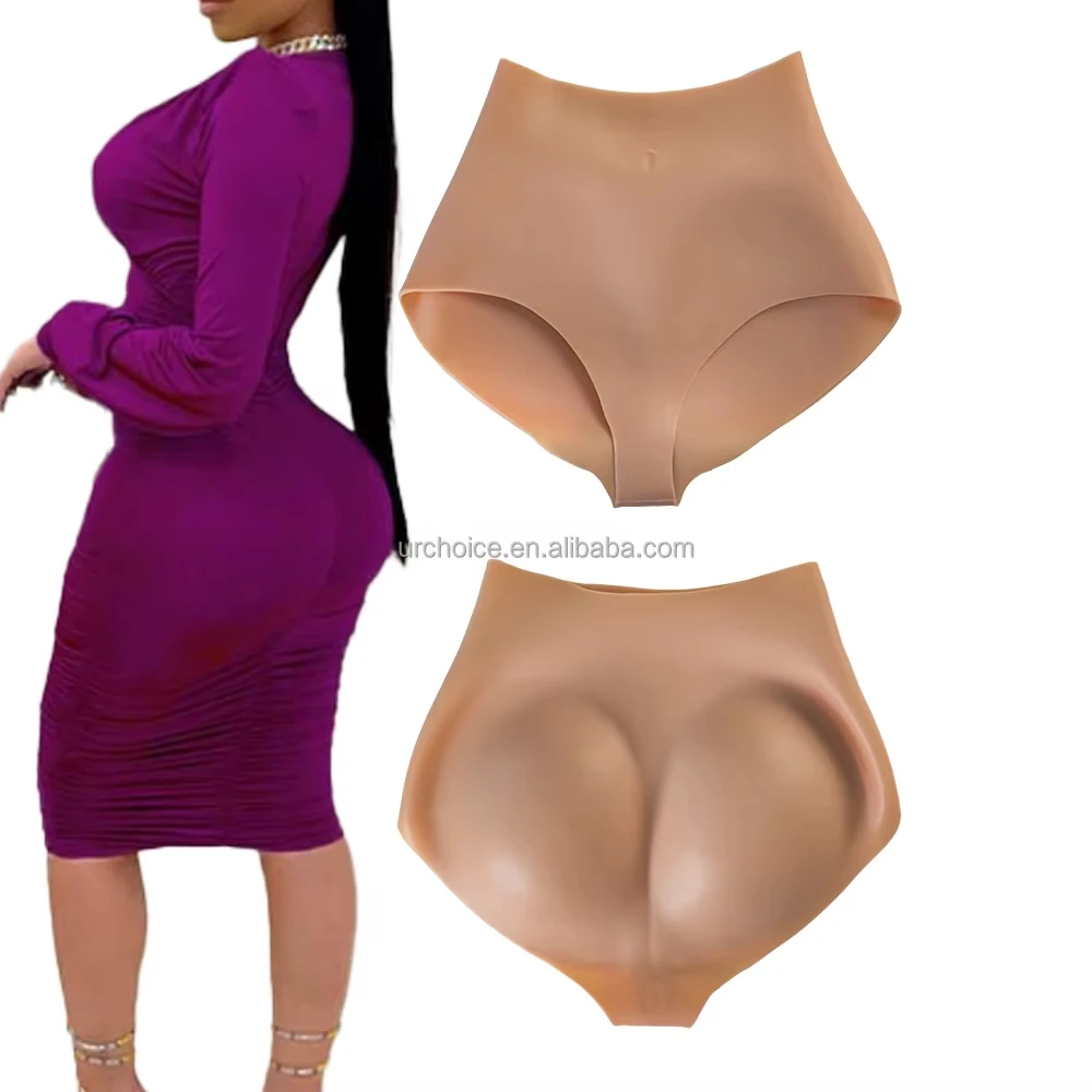 High Waist Enhancer Shaperwear Realistic Artificial Buttock Hip Tummy Slimming Shapewear for African Women Breast Form