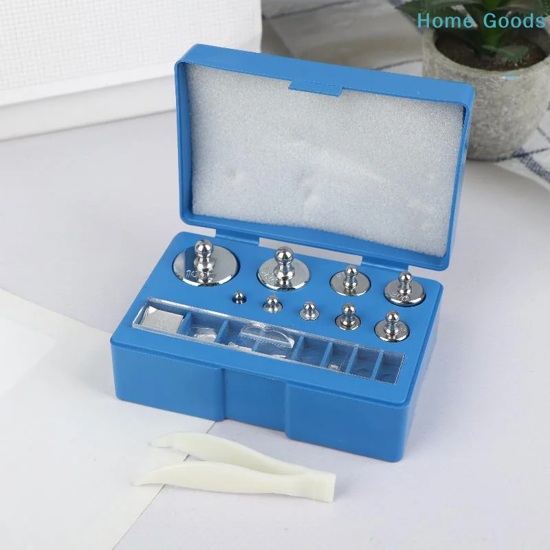 17Pcs 10mg-100g Precision Digital Scale Calibration Weight Set Weighting Tools 100g 50g 20g 10g 5g 2g 1g 1000mg Tablet Code