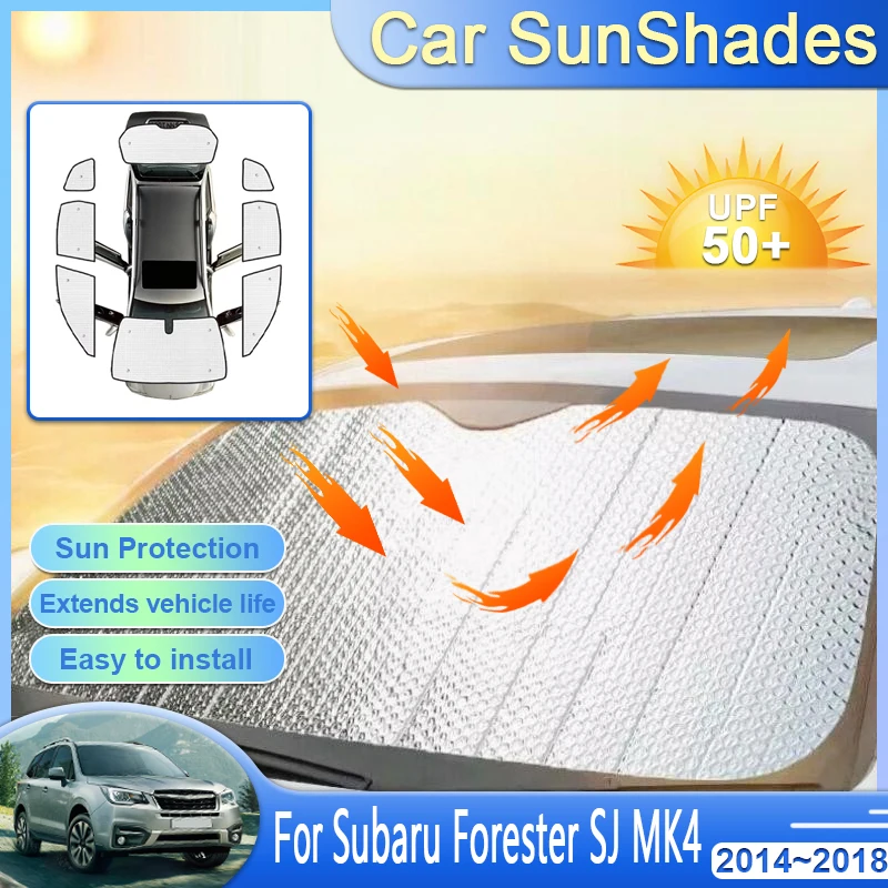 

Car Sun Visor Cover For Subaru Forester SJ 2014~2018 2015 2016 2017 Car Windshields Sunshades Sun Protection Visor Auto Tools