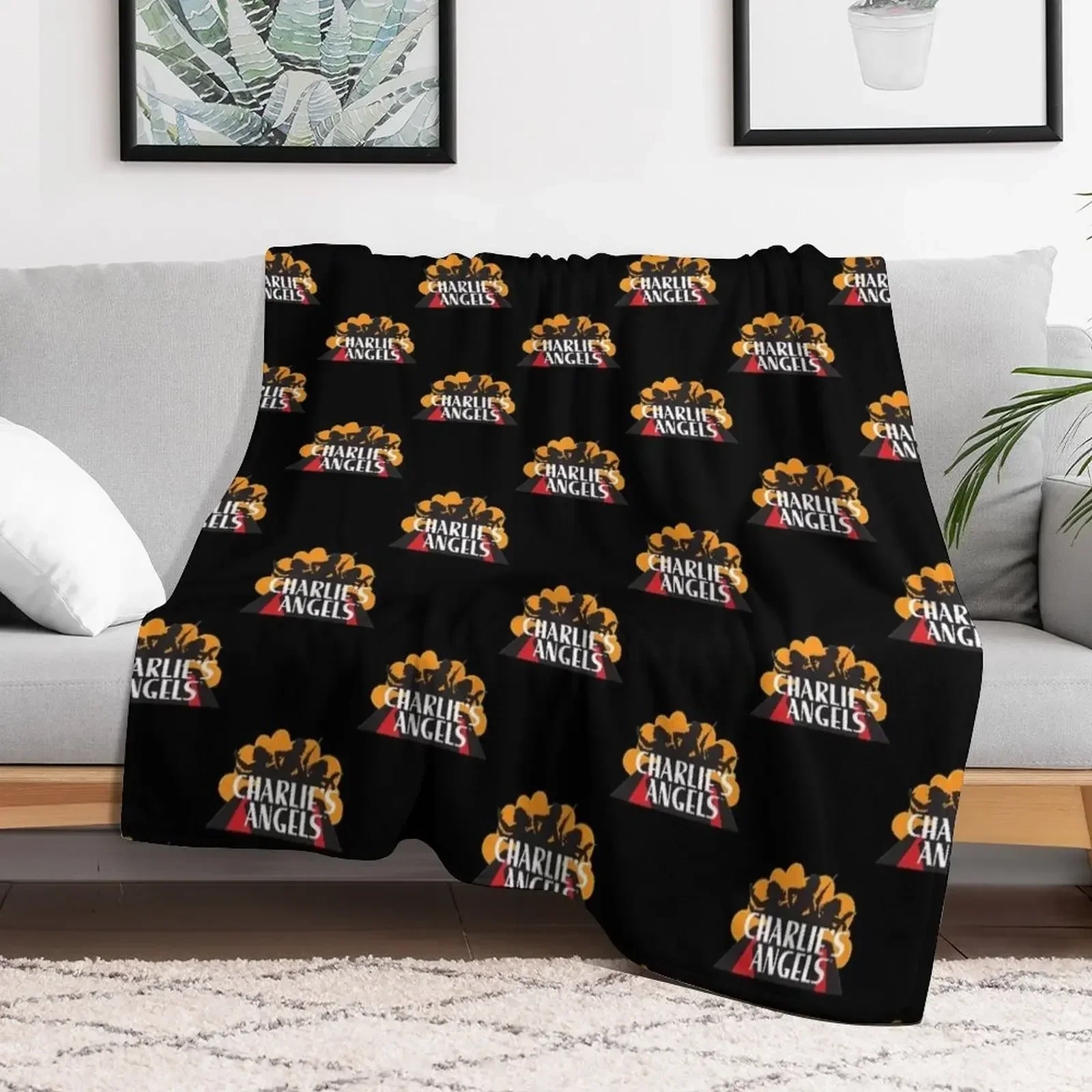 

Charlies Angels T-Shirt Throw Blanket warm winter Giant Sofa Furry Summer Blankets