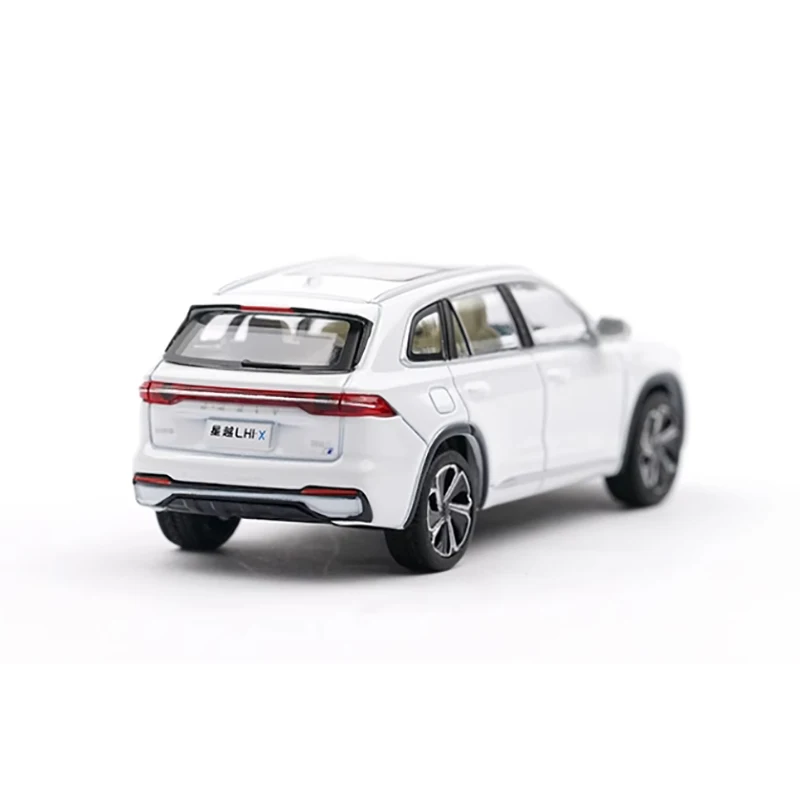 Modèle de voiture en alliage moulé sous pression, Geely Xingyue L Hi-X SUV, produit fini, jouet de simulation, cadeau de collection, affichage de modèles de leges, échelle 1:64