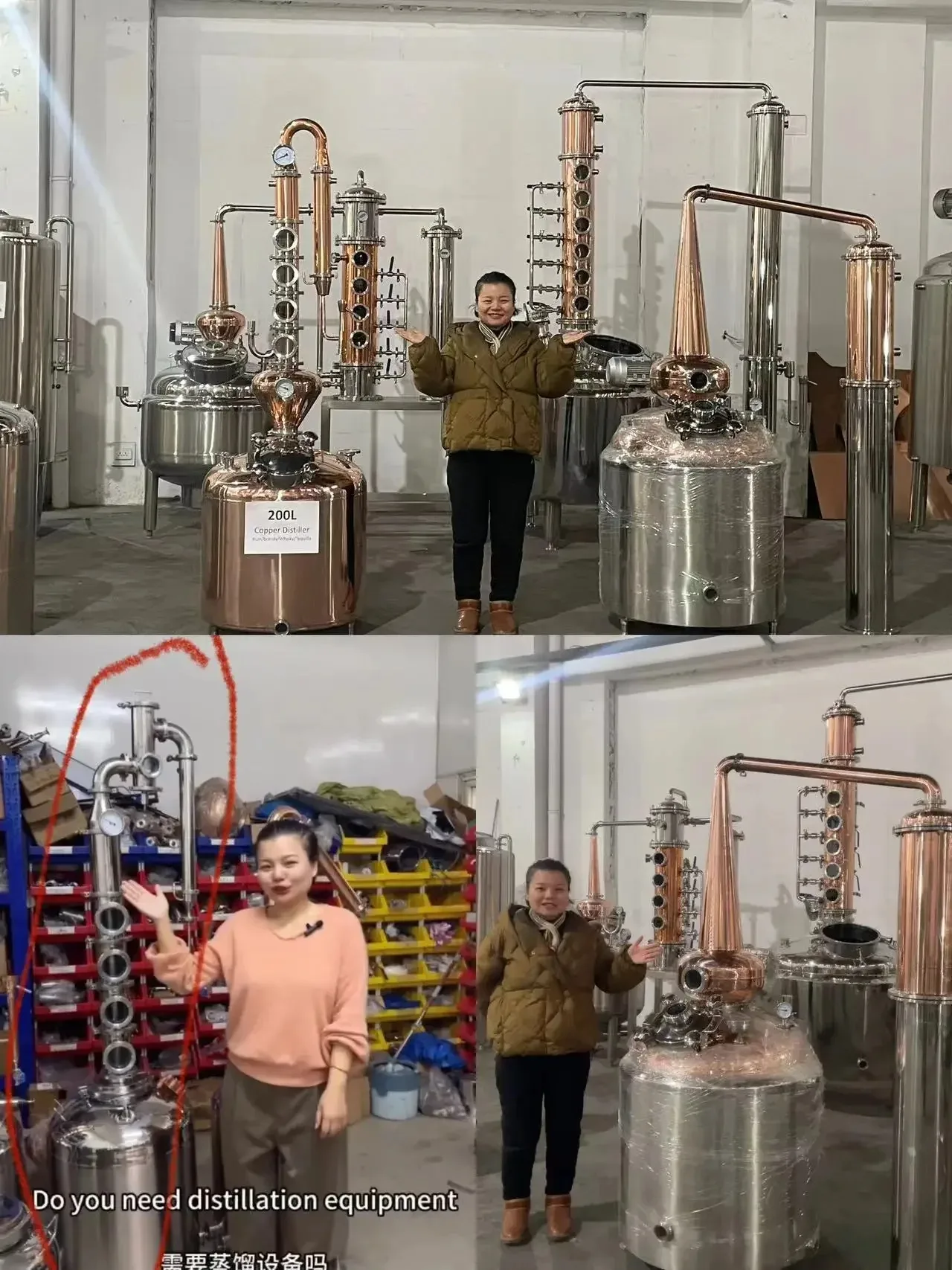 

30L Home Distillery Pot Still Aluminum Alcohol Brewing Kit for Moonshine Whiskey CE Approved Distiller for Home Brew