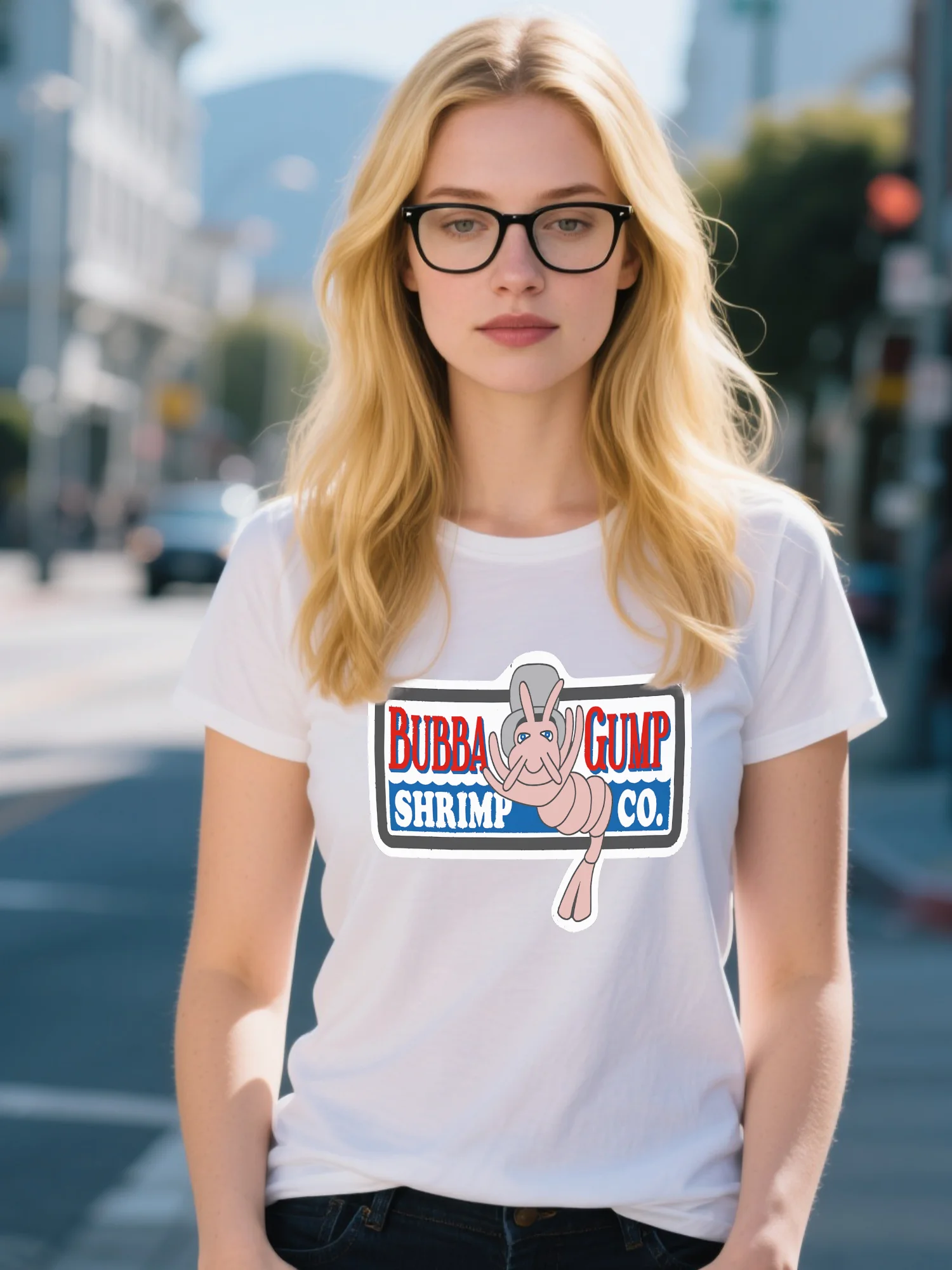 

Женская белая футболка премиум-класса — графический принт High Street Tie-Dye, плотный хлопок с круглым вырезом 280 г