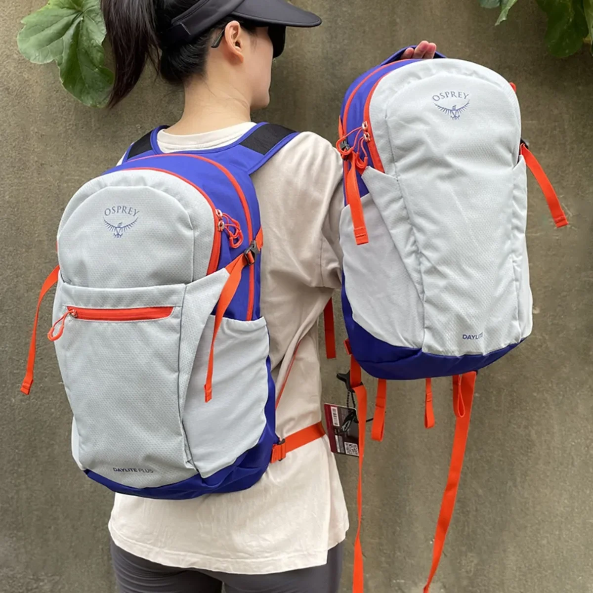 Mochila de senderismo Osprey Daylite de 20L, impermeable, ligera, de malla ventilada, correas ajustables, múltiples bolsillos, senderismo al aire libre