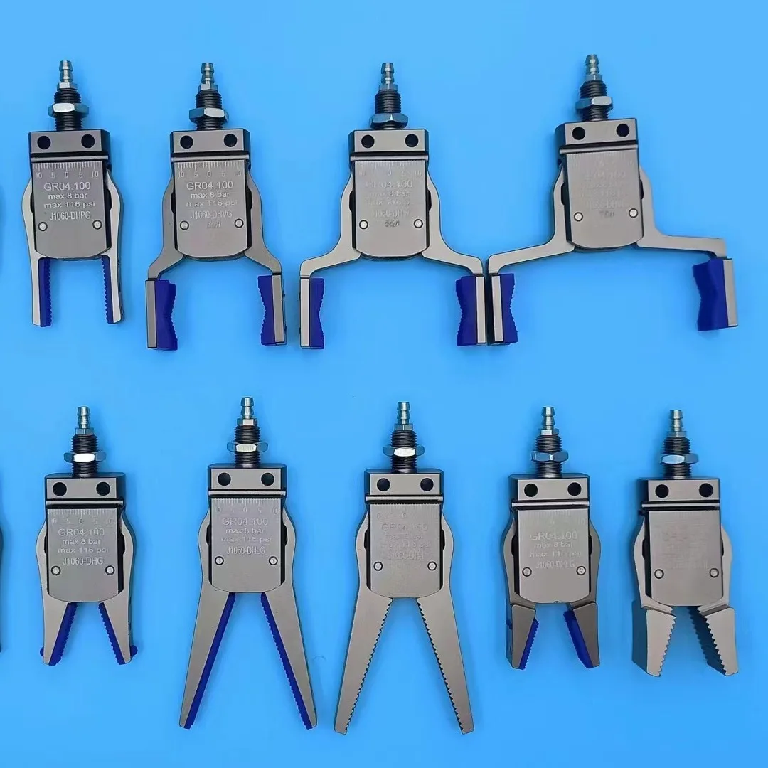 Manipolatore Pneumatico Allargamento Morsetto Macchina per Stampaggio Mini Ugello Morsetto Regolabile Flessibile Cilindro Artiglio Accessori