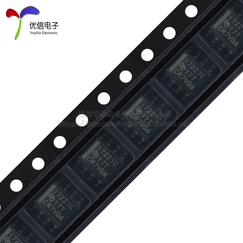 10PCS [Uxin Electronics] original ISO7221CDR SOIC-8 dual-channel digital isolator chip