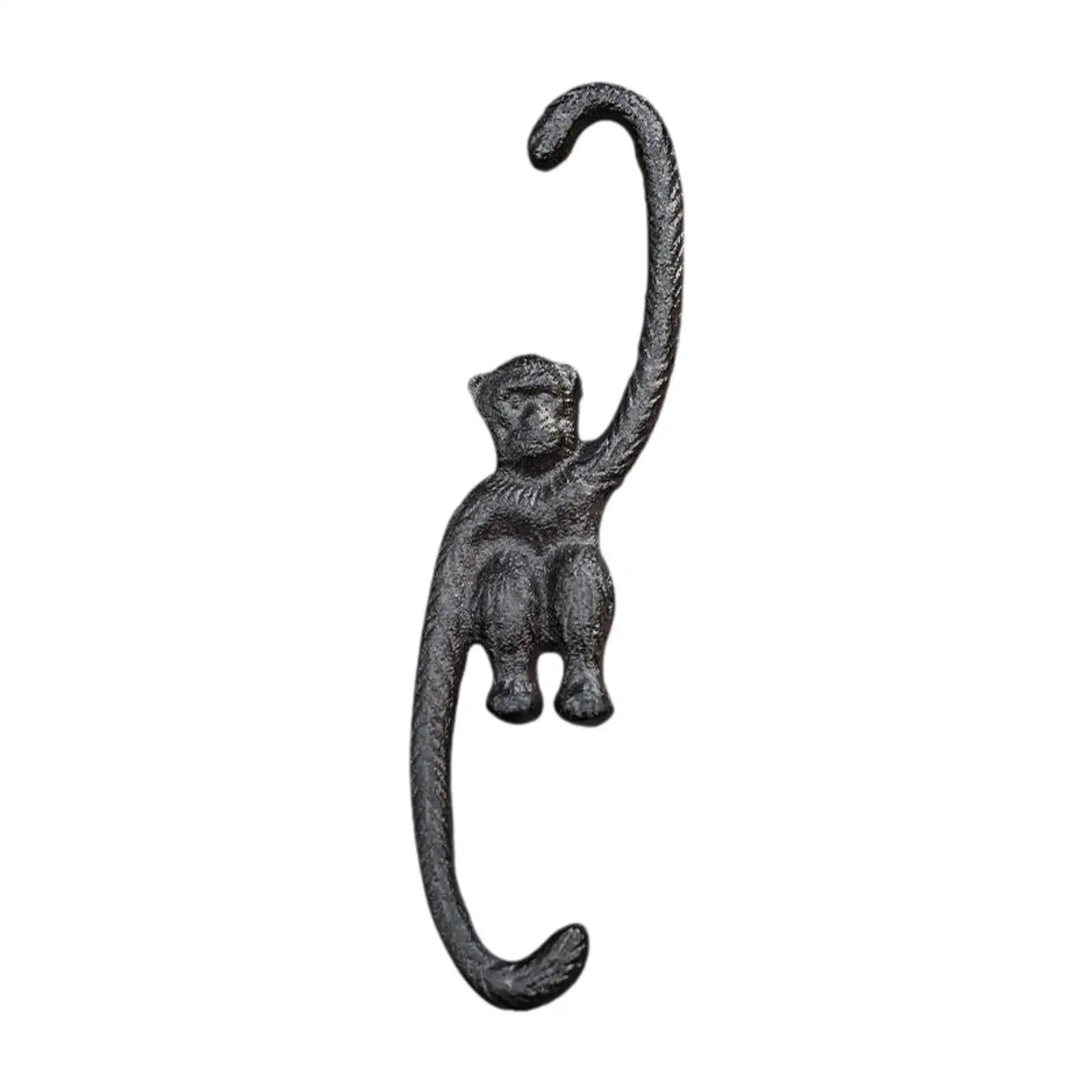 Heavy Duty S Monkey Hook Rustic Decorative S Shaped Bracket Cast Iron Plant Hanger for Hanging Lantern Windchimes