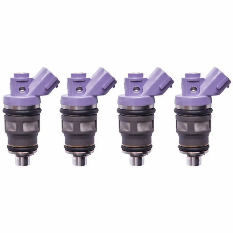 Set Of 4 Denso Fuel Injectors For Toyota Previa 2.4L 91 92 93 94 95 23250-76010